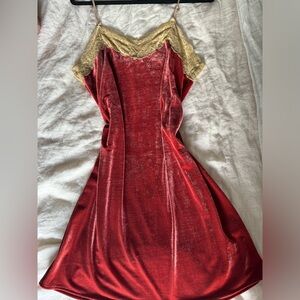 Aratta Silent Journey - Slip/Chemise Dress - Size Med - Burnt Sienna